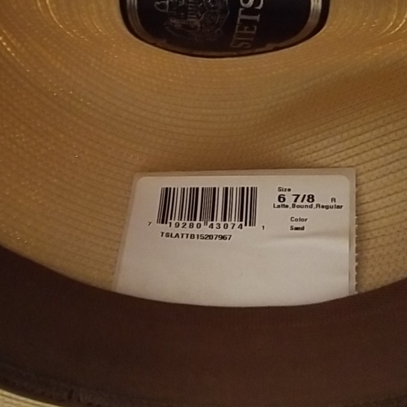 STETSON STRAW HAT - Picture 5 of 6